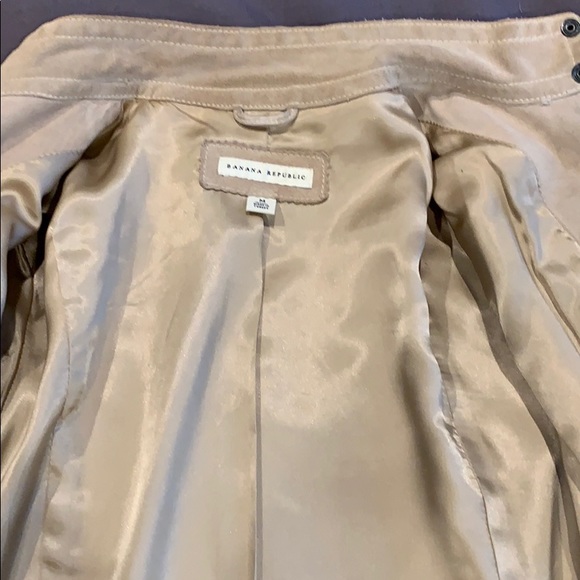 Vintage Banana Republic Moto Cafe Suede jacket Medium - Picture 10 of 13